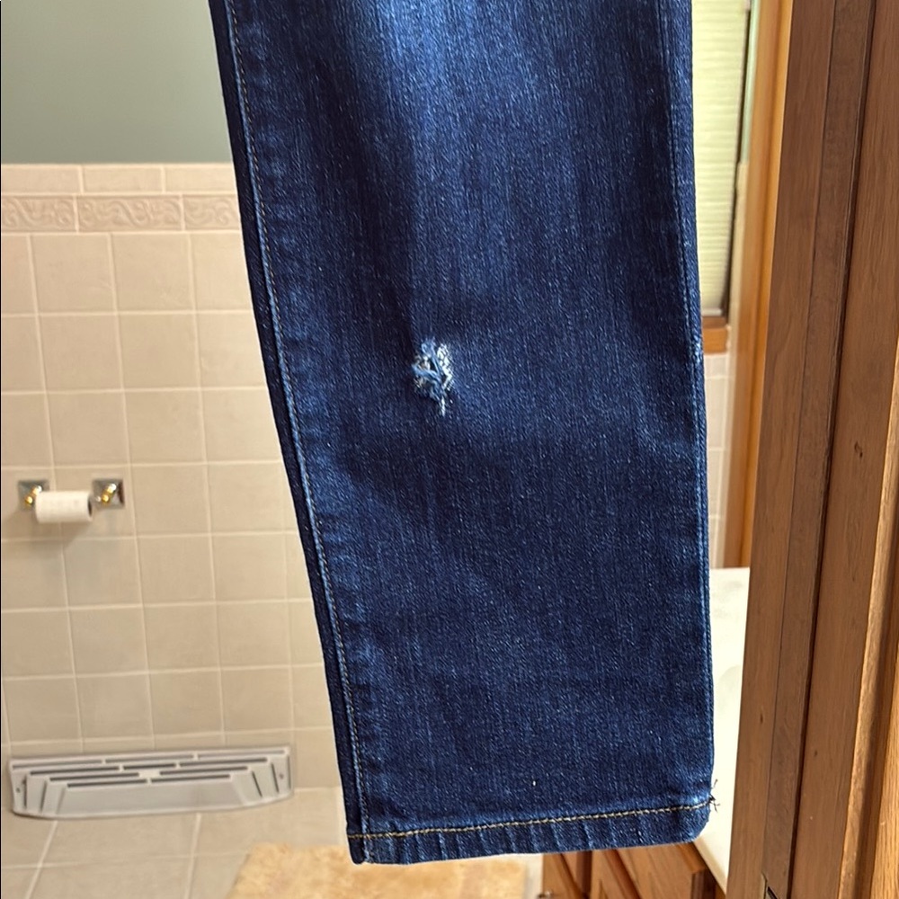 Joe's Jeans Blue Skinny Cropped Jeans size 26 - Picture 3 of 7